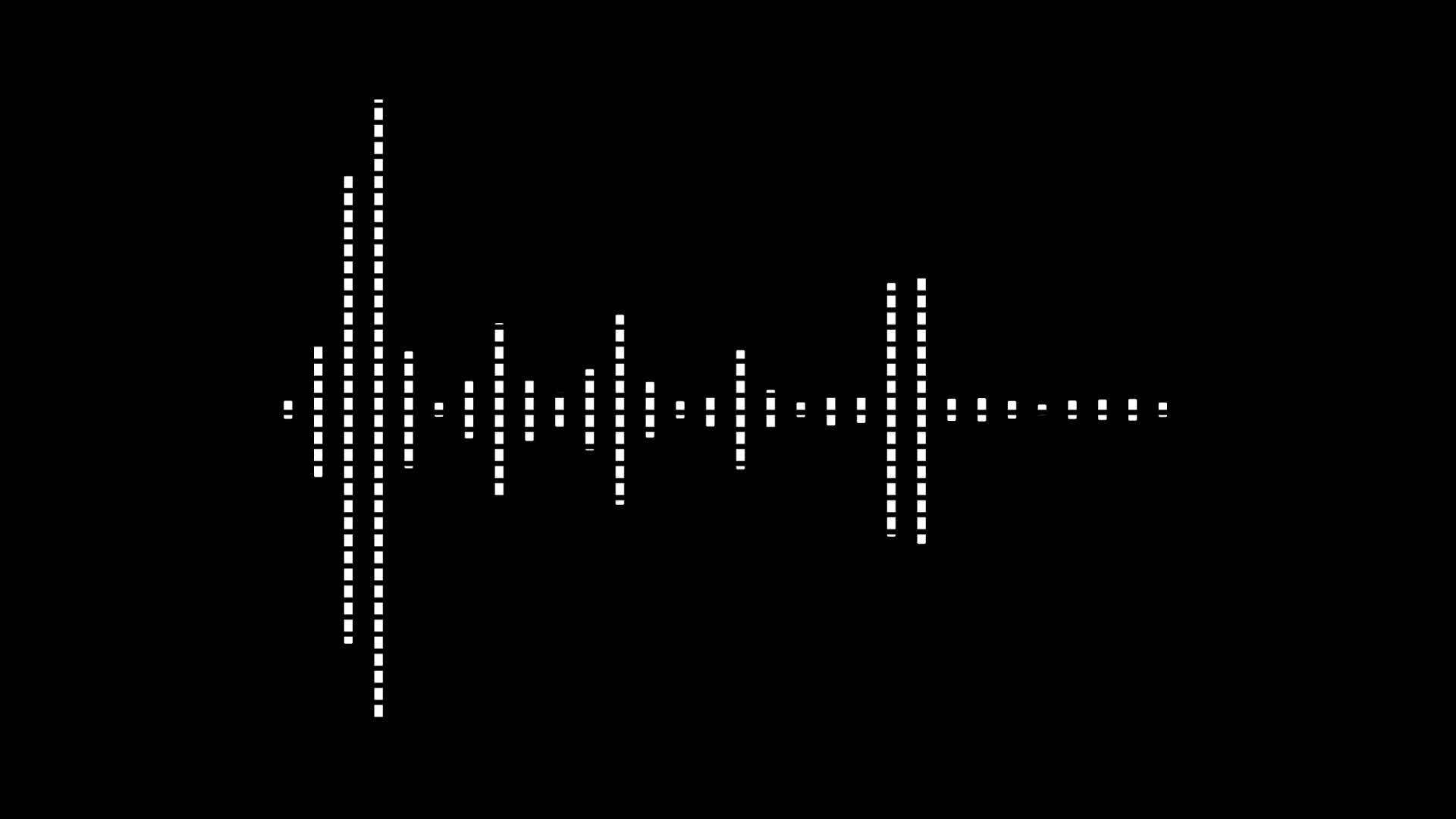 efecto de ecualizador de sonido de espectro de audio digital 4351445