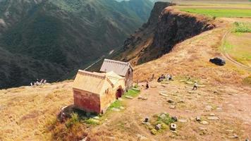 Horomayr monastery with tourist sightseeing video