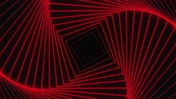 Concepto de fondo de bucles visuales hermosos rojos video