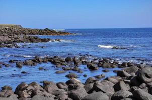 rocks, sea and sun photo