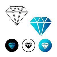 Abstract Diamond Icon Illustration vector