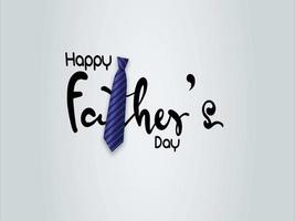 gráfico de movimiento de saludo de caligrafía de feliz día del padre. video