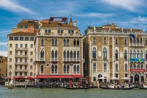 VENICE, ITALY, MAY 26, 2019 - View at Venice, Italy. It is estimated that 25 million tourists  visit Venice each year. photo