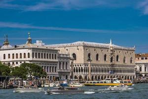 VENICE, ITALY, MAY 26, 2019 - View at Venice, Italy. It is estimated that 25 million tourists  visit Venice each year. photo