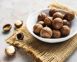 Organic Macadamia nuts photo