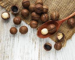 Organic Macadamia nuts photo