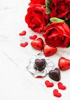 Valentine day romantic background photo