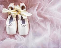 Pointe ballet shoes photo