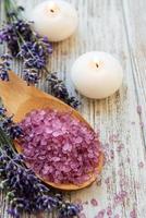 Lavender spa products photo