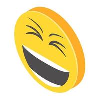 Trendy Laughing Concepts vector