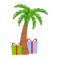 conceptos de palmera vector