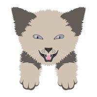 Trendy Wildcat Concepts vector