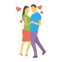 Couple Dance Concepts vector