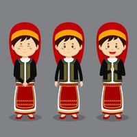 Greeks Character with Various Expression vector