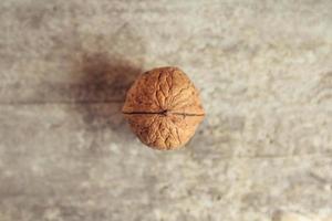 Walnut on the table photo