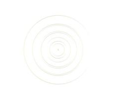 Concentric circle element. Gold luxurious color ring. Abstract  vector illustration for sound wave, golden graphic, Modern decoration for websites, posters, banners, template EPS10 vector