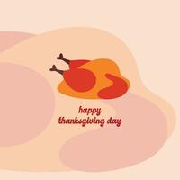 Illustration vector Thanksgiving day