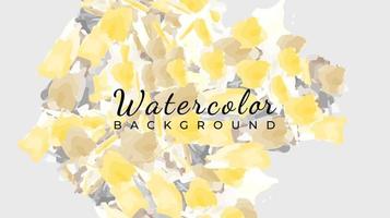 Abstract colorful watercolor stain background vector