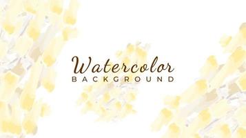 Abstract colorful watercolor stain background vector