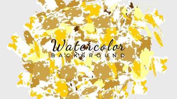 Abstract colorful watercolor stain background vector