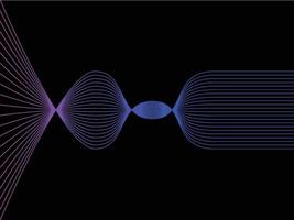 Wavy background, wave line background, spectrum illustration vector