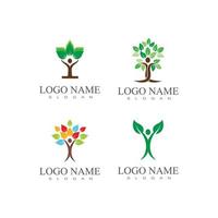 Tree Logo template vector icon design