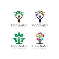 Tree Logo template vector icon design