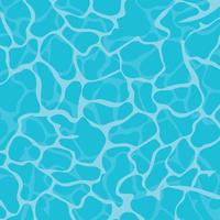 Transparent summer pool water design