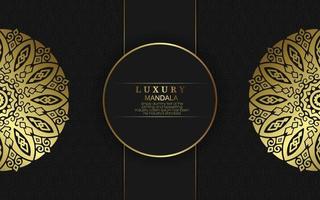 Luxury ornamental mandala background with arabic islamic east pattern style vector