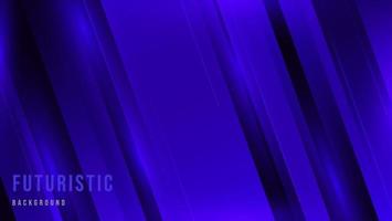 Futuristic Abstract Stripes Purple Violet With Neon Light Effect Background Design vector