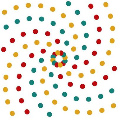 colorful polkadot seamless pattern perfect for background or wallpaper