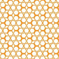 overlap hexagon seamless pattern perfect for background or wallpaper vector
