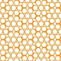 overlap hexagon seamless pattern perfect for background or wallpaper vector