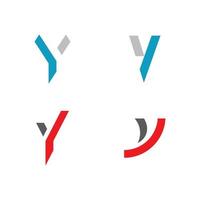 Y letter business logo icon vector template