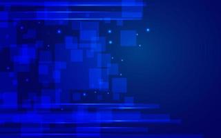 Blue abstract background vector. Technology with rectangle light background. vector