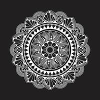 diseño de mandala indio vector