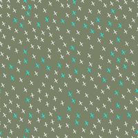 vector seamless pattern irregular  crosses x on a  background