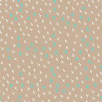vector seamless pattern irregular  crosses x on a  background