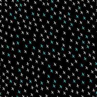 vector seamless pattern irregular  crosses x on a  background