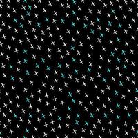 vector seamless pattern irregular  crosses x on a  background