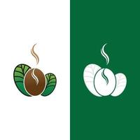 vector de icono de grano de café