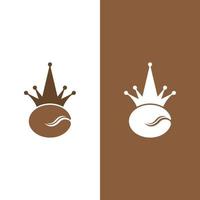 coffee bean icon vector