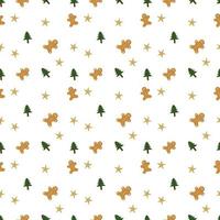 Christmas vector repeat pattern, simple Christmas theme vector repeat pattern for textile, wallpaper gift wrapper, party invitation, fabric, curtains, web banner...
