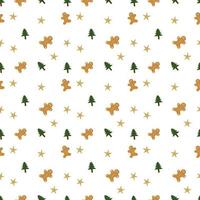 Christmas vector repeat pattern, simple Christmas theme vector repeat pattern for textile, wallpaper gift wrapper, party invitation, fabric, curtains, web banner...