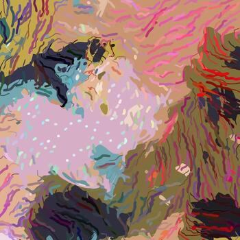 Modern Abstract Fabric Textile Surface Pattern vector