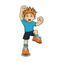 Child cartoon design illustration vector