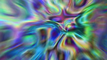 Abstract multicolored liquid background with bubbles video