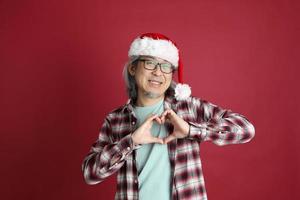 Man in Christmas Season photo