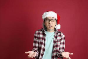 Man in Christmas Season photo