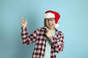 Man in Christmas Season photo